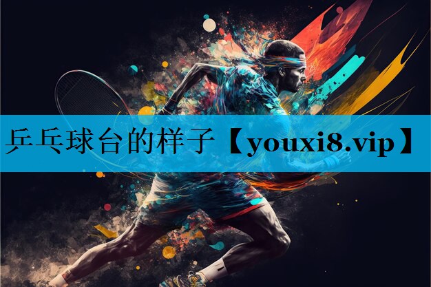 乒乓球台的样子
